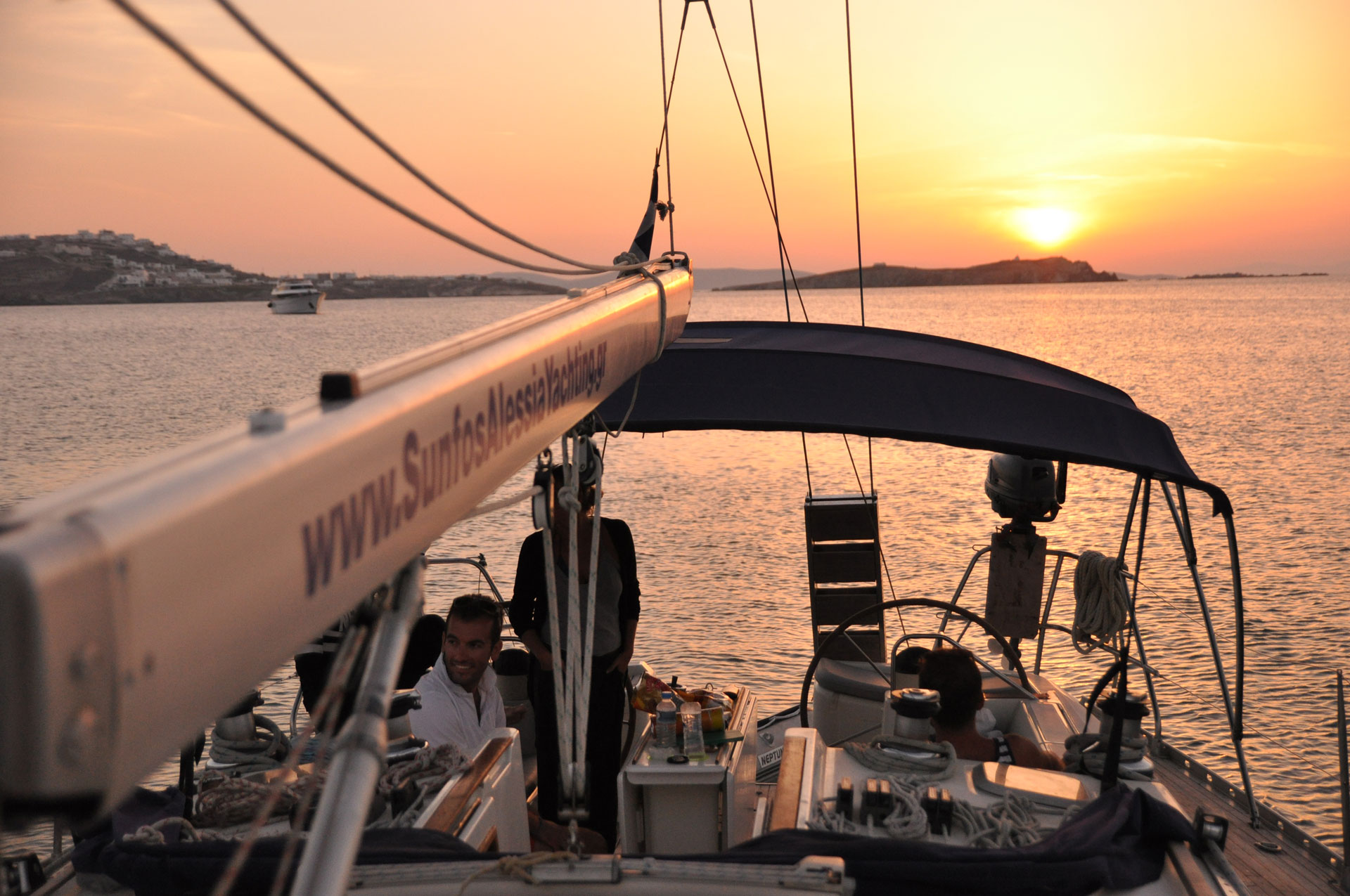 sunset cruise zakynthos